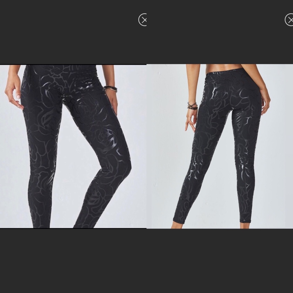 3pc Black Rose Matching Fabletics Bundle - image 6